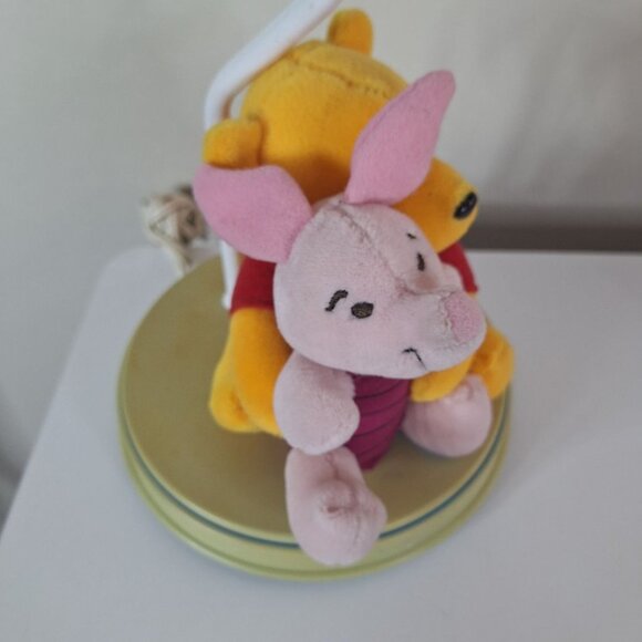 Winnie The Pooh Piglet Lamp Plush Light Plastic Base Vintage Nursery Baby Child - Picture 5 of 12